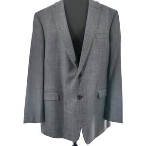 Lauren Ralph Lauren Men's Blazer Coat Jacket Long Sleeves Wool Gray Size 46L